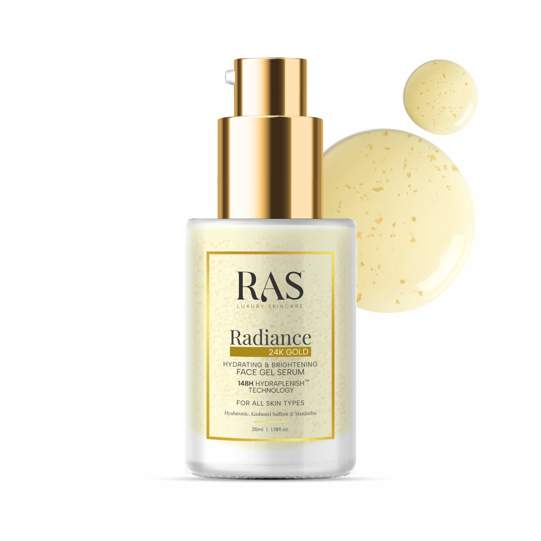 Radiance 24K Gold Brightening Face Gel Serum