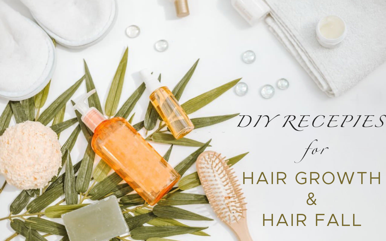 Diy Recipes for hair growth and Hair Fall – RAS Luxury Skincare