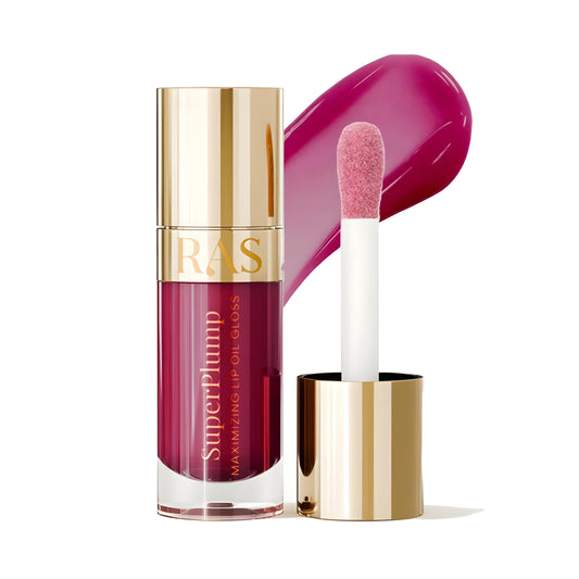Super Plump Maximizing Lip Oil Gloss  - Raspberry Glow