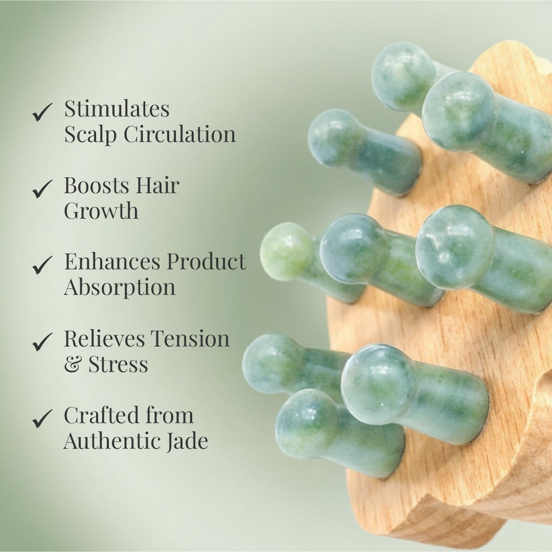 Jade Scalp Massager