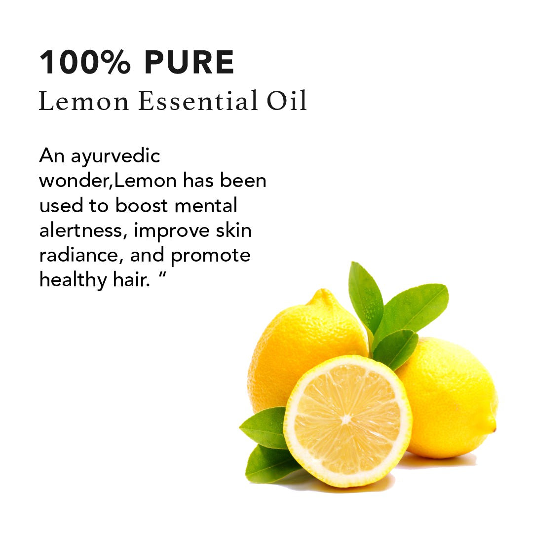 Lemon Pure Essential Oil Vitamin C Rich Aromatherapy Skincare Oil