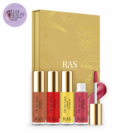 4-Piece Tinted Lip Balm Miniature Set