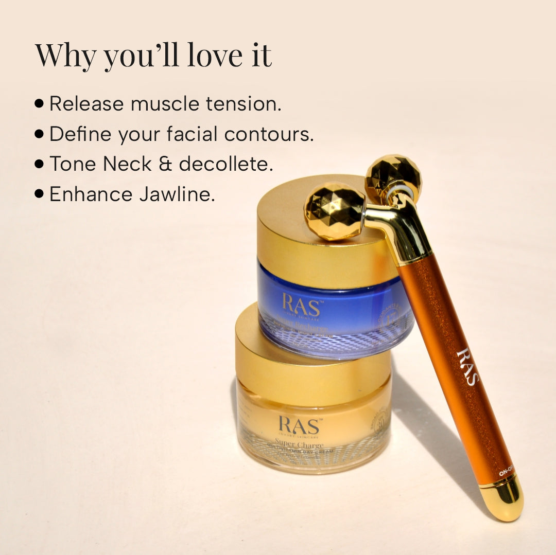 Free 24K Face Sculptor Vibrating Massager