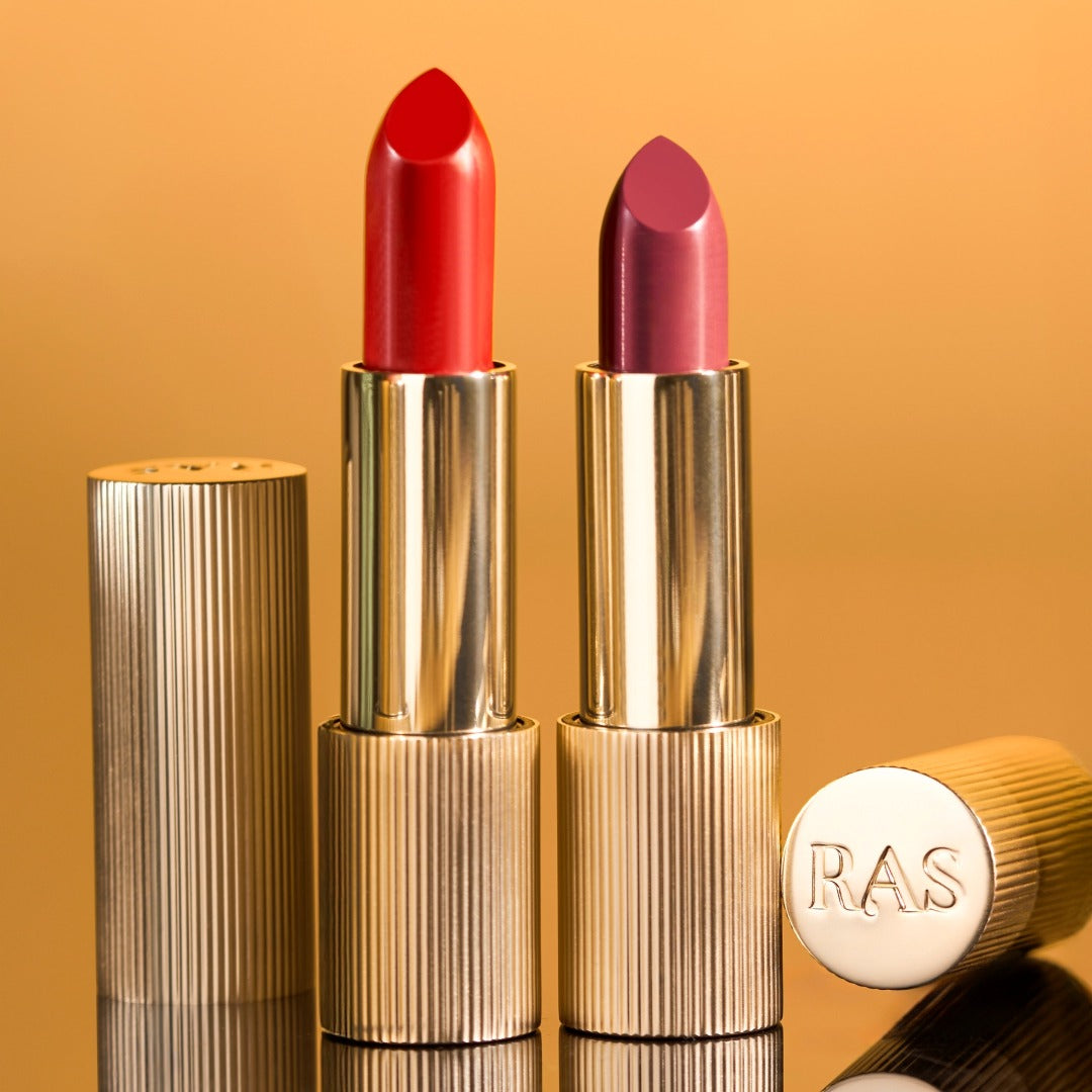 Season’s Must Have Lipsticks Duo | Riviera Red + Twilight Truffle