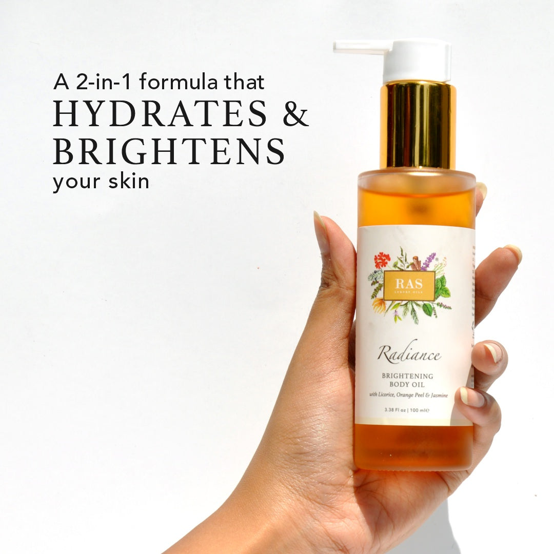 Radiance Brightening Body Oil RAS Luxury Skincare