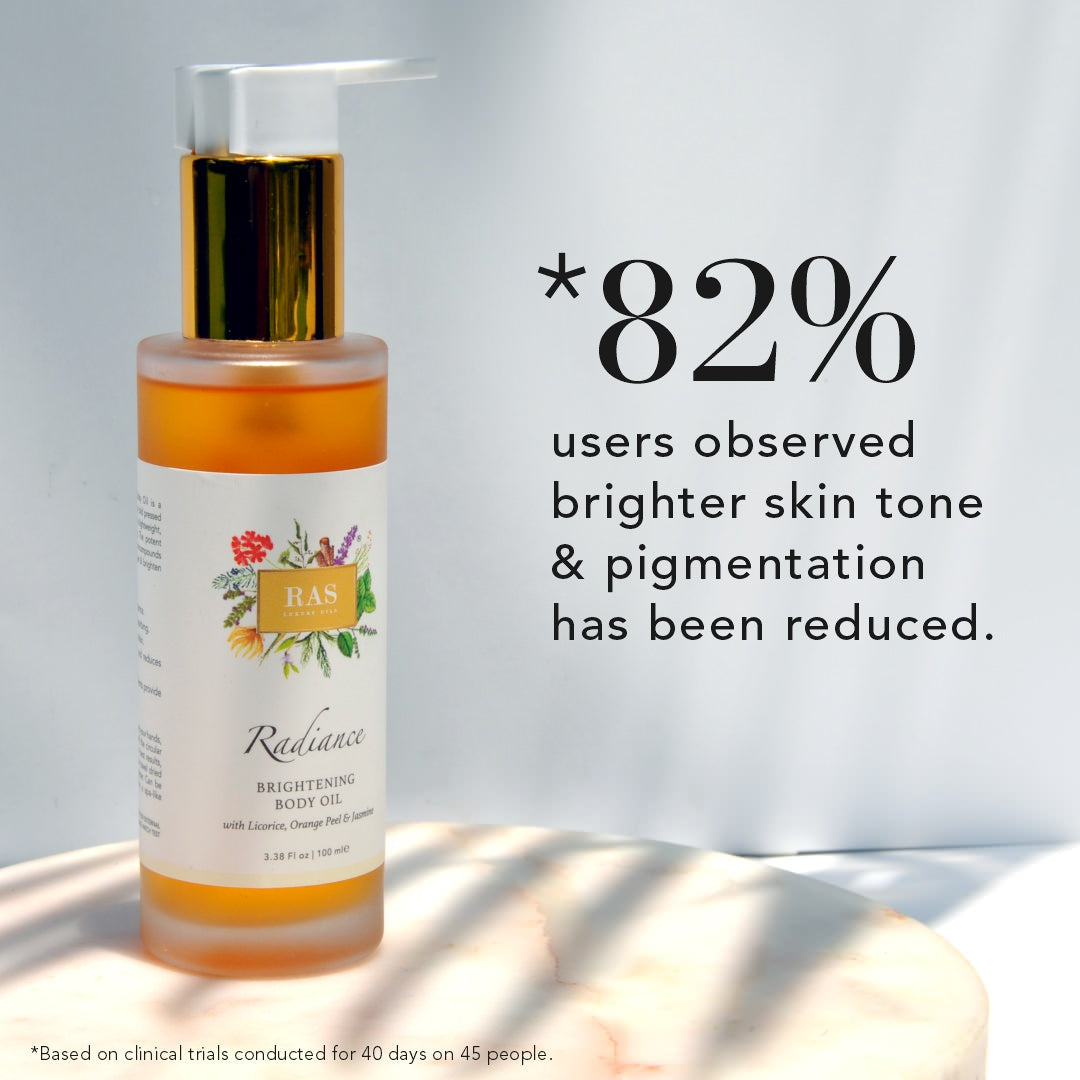 Radiance Brightening Body Oil RAS Luxury Skincare